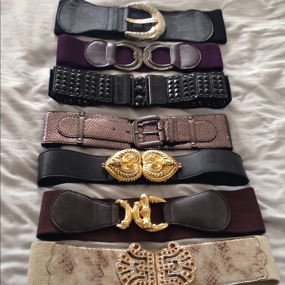 bebe Accessories - 7 Bebe belts bundle